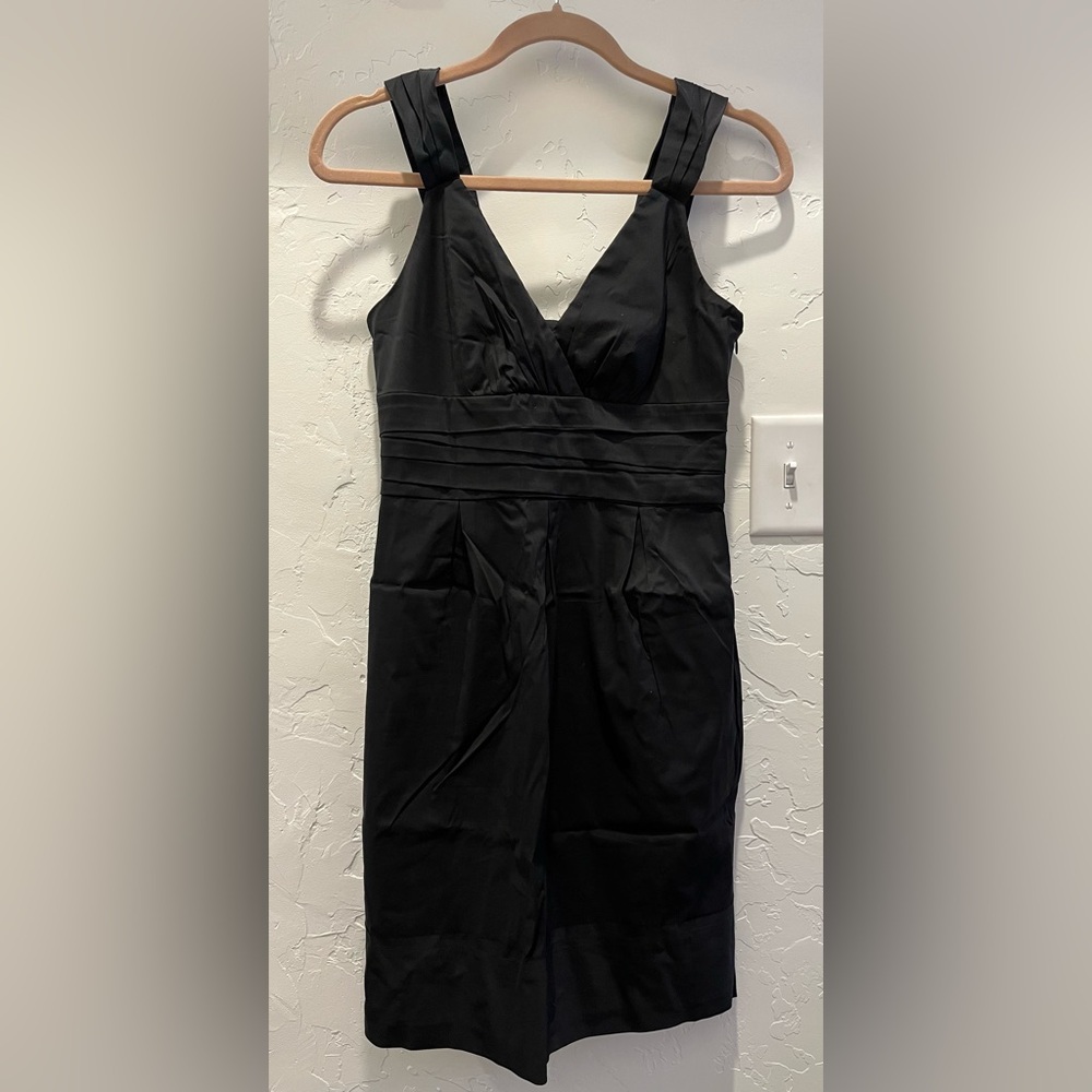 BCBGMaxAzria black mini dress